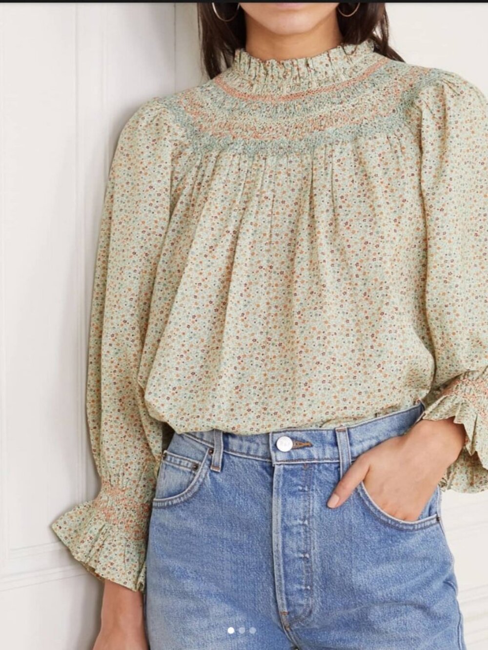 NWOT Doen Amoret Top California Wildflower